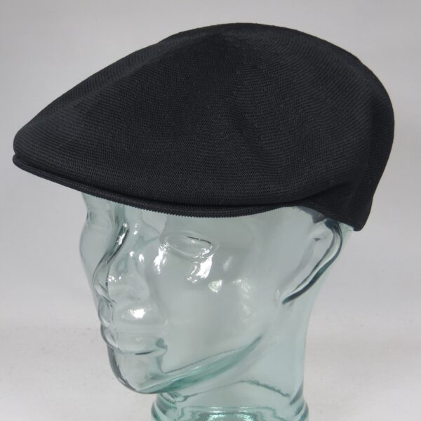 Kangol Tropic 504 Flatcap Cap Mütze Schiebermütze Schirmmütze schwarz NEU