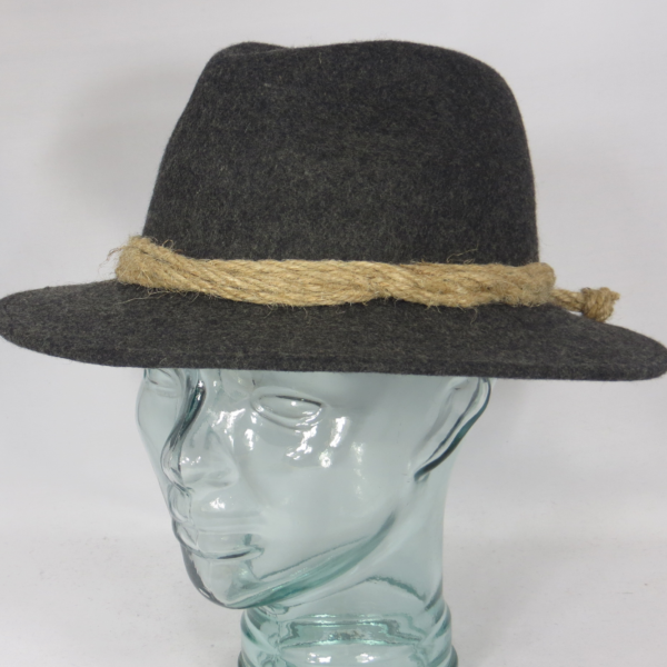 Faustmann Outdoorhut Trachtenhut Lodenhut Filzhut Tiroler anthrazit Neu