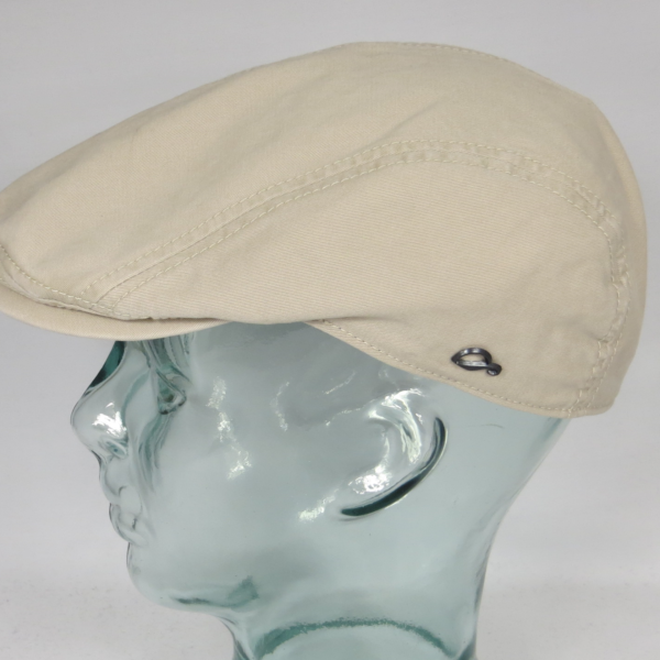 Göttmann Orlando Schiebermütze Flatcap Kappe Mütze beige Baumwolle Neu