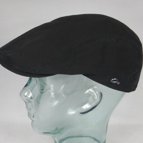 Göttmann Orlando Schiebermütze Flatcap Kappe Mütze schwarz Baumwolle Neu