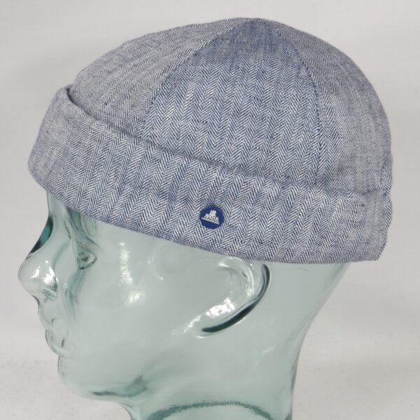 Hammaburg Dockermütze Dockercap Skullcap Sailorcap Rollrand Leinen Neu