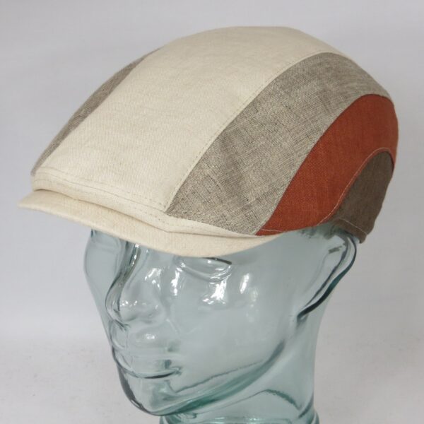 Göttmann Detroit Leinen Schiebermütze Flatcap Kappe Mütze kitt UV Schutz Neu