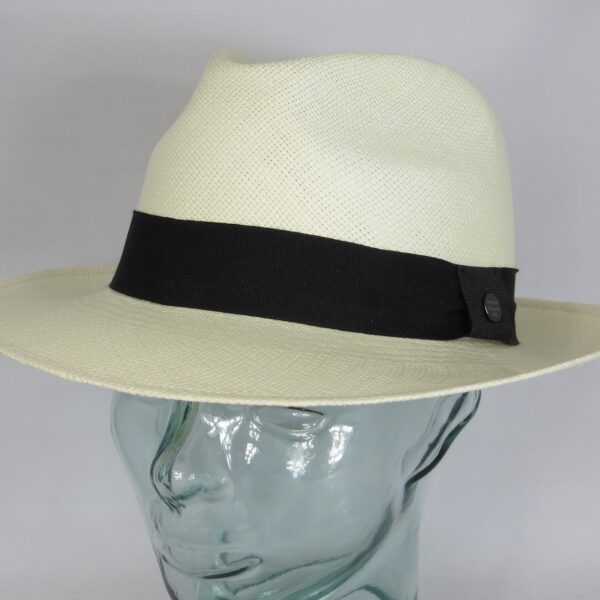 Vintimilla Panamahut New Atlanta Strohhut Fedora Hut gebleicht UV-Schutz 50+ Neu