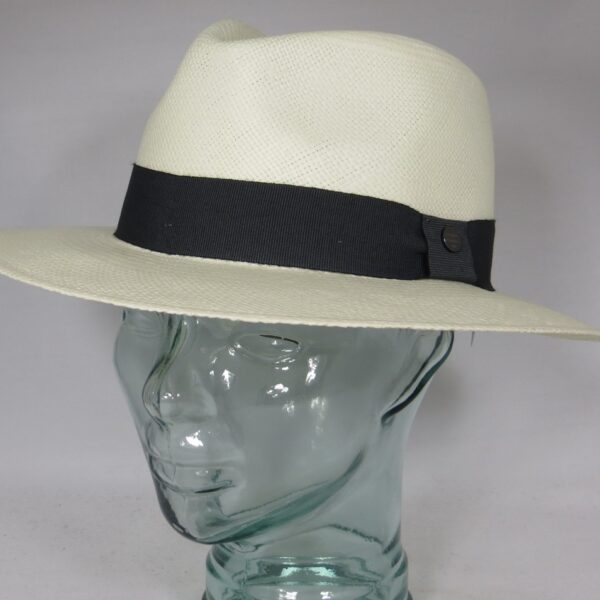 Vintimilla Panamahut Fashion Rips Stroh Hut Traveller gebleicht UV Schutz 50+ Neu