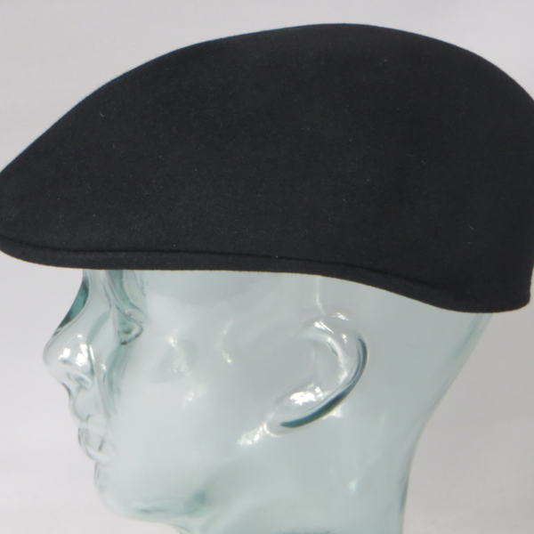 Original Borsalino Filzmütze Sportmütze Golf Cap Mütze Haarfilz schwarz Hut Neu