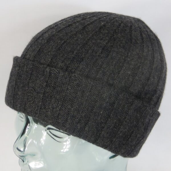 Stetson Surth Strickmütze Beanie 100% Kaschmir anthrazit Cashmere 8539201 NEU