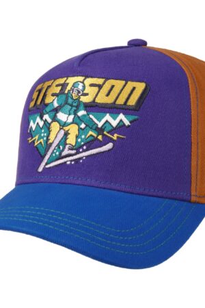 Stetson Trucker Cap Ski Kappe Basecap Baseball Mütze Snapback 7761187 Neu
