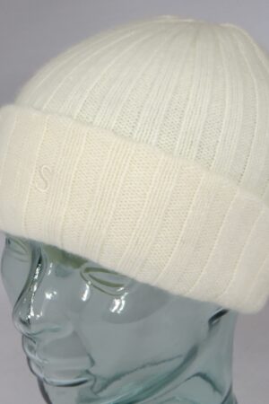 Stetson Surth Strickmütze Beanie 100% Kaschmir wollweiß Cashmere 8539201 NEU