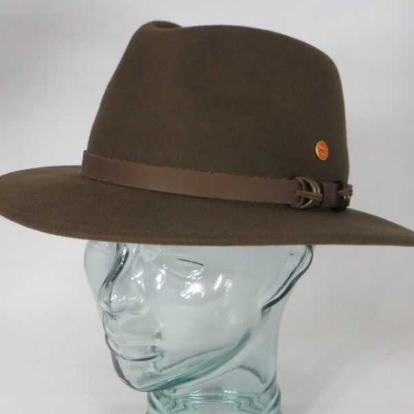 Mayser Hut Georgia Trecking Outdoorhut braun Filzhut Wollfilz Traveller NEU