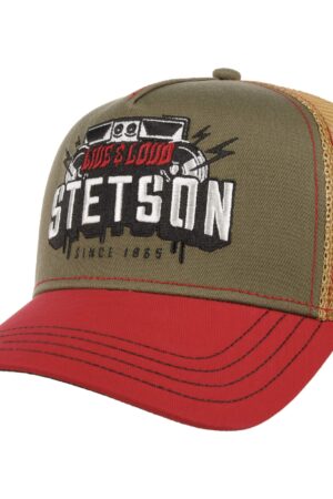 Stetson Trucker Cap Festival Live Loud Baseballcap Netz Kappe Mütze 7741111 Neu 2025