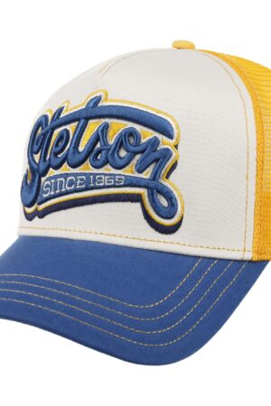 Stetson Trucker Cap Lettering Netz Kappe Mütze Baseballcap 7761162 Neu 2025