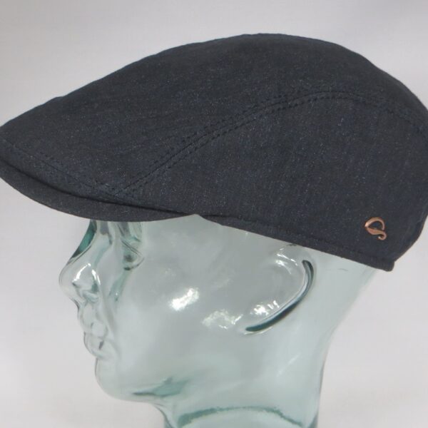 Göttmann Jackson Leinen Schiebermütze Flatcap Kappe Mütze schwarz UV Schutz Neu