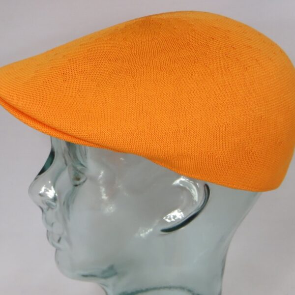 Kangol Seamless Tropic 507 Flatcap Schiebermütze Ivy Cap Gatsby orange Neu