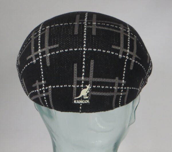 Kangol Broken Tartan 507 Schiebermütze Flatcap Ivy Golf Cap Gatsby schwarz Neu – Bild 3