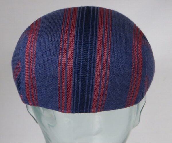 Kangol Nostalgia Stripe 507 Schiebermütze Flatcap Ivy Golf Cap Gatsby Indigo Neu – Bild 3