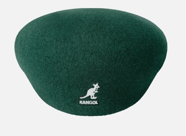Kangol Wool 504 Flatcap grün Deep Emerald Wolle Mütze Cap Pepe Schiebermütze – Bild 2