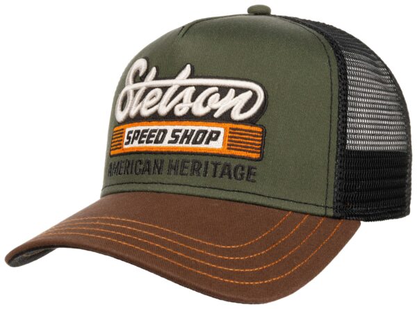 Stetson Trucker Cap Speed Shop Netz Kappe Baseballcap Basecap Mütze 7741135 Neu