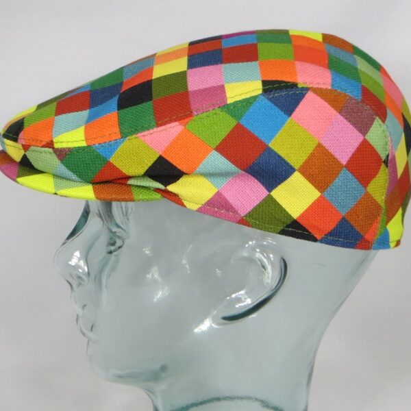 Bullani Mütze Pablo 3 Schiebermütze Baumwolle Kappe bunt Made in Germany Neu