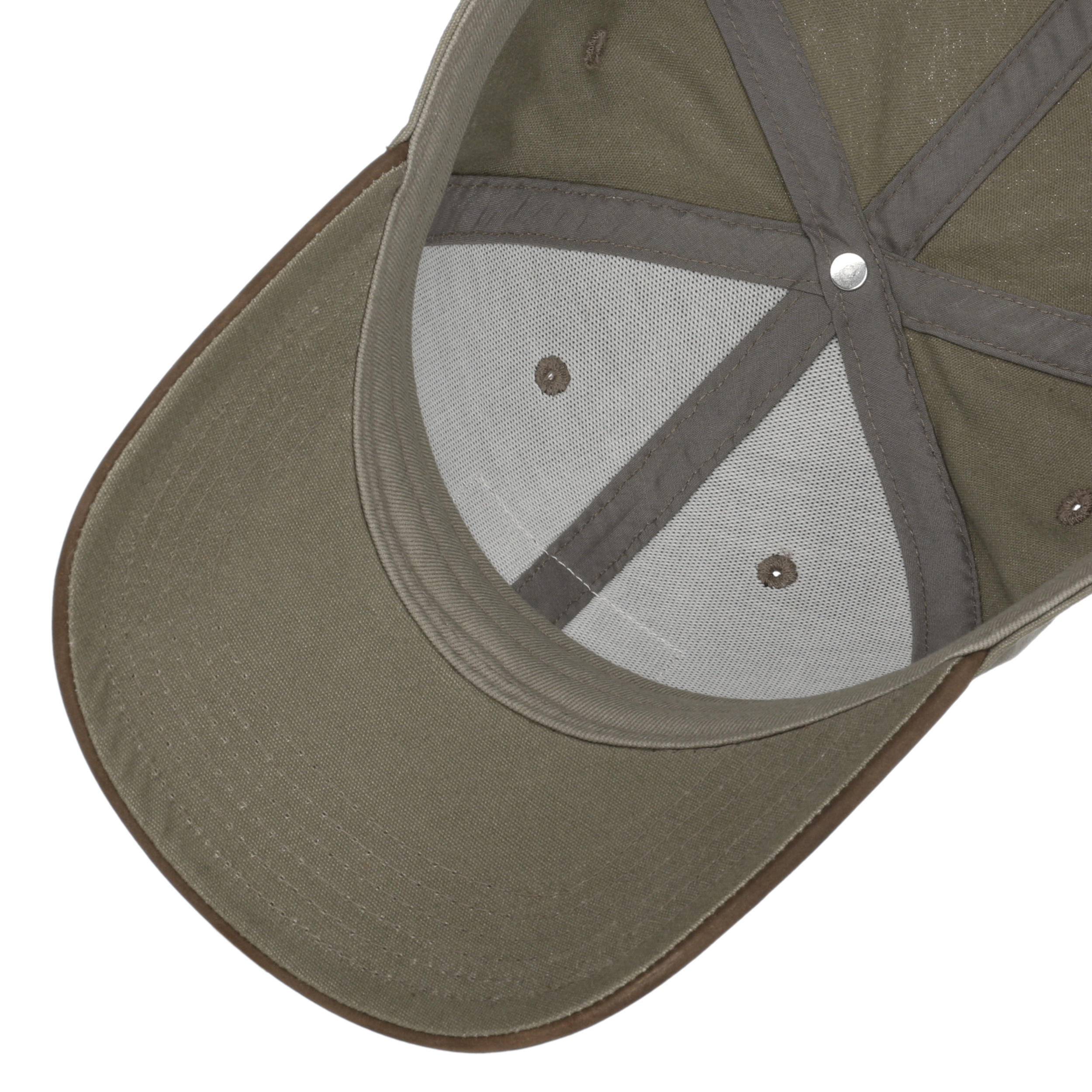 Stetson Baseball Cap Cotton Baseballmüze Basecap Kappe Schild khaki 7721126 Neu – Bild 3
