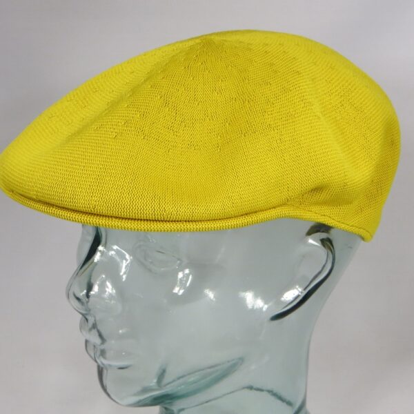 Kangol Tropic 504 Flatcap Cap Mütze Schiebermütze Schirmmütze gelb Neu