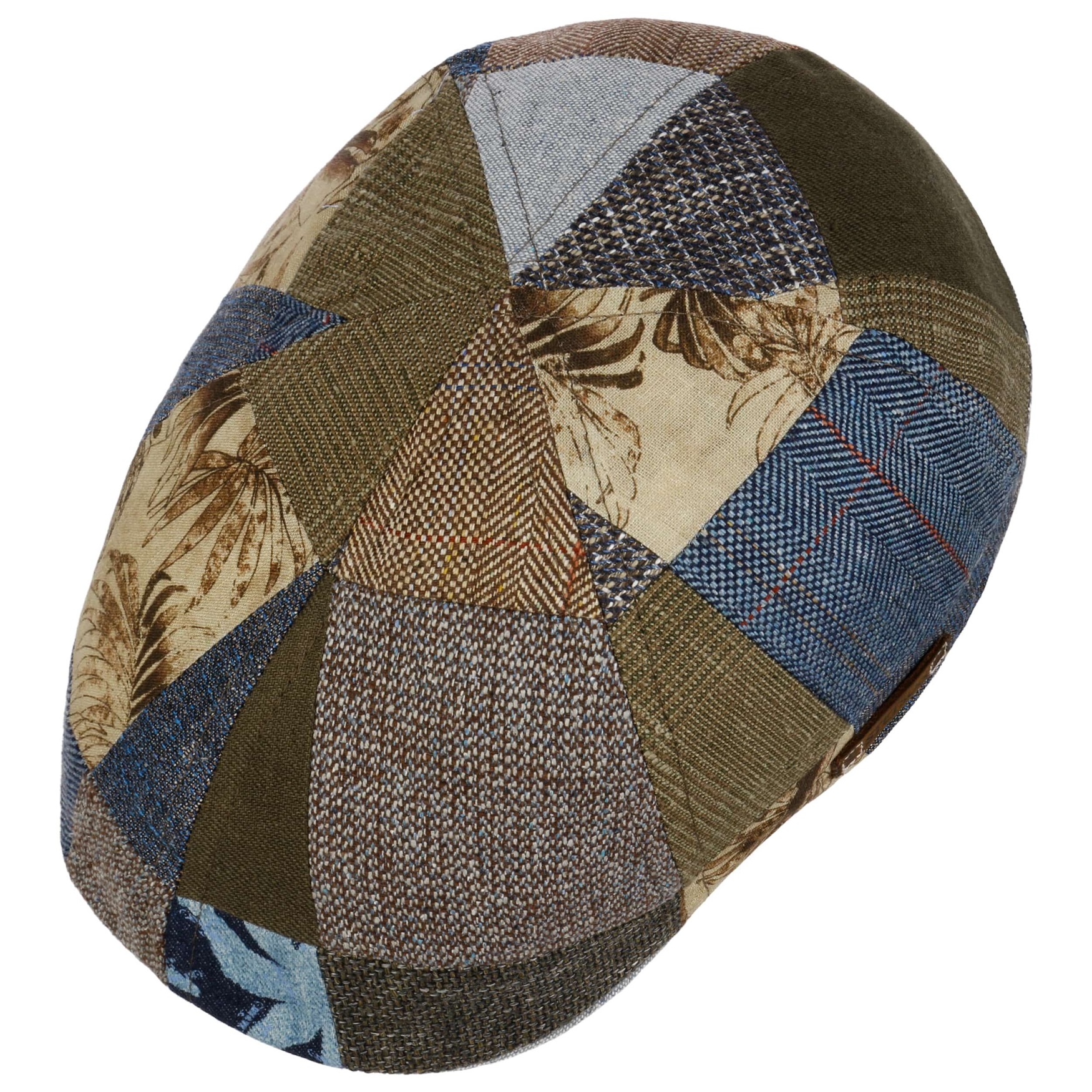 Stetson Texas Patchwork Barista Schiebermütze Flatcap Ivy Cap Kappe Mütze Neu – Bild 2