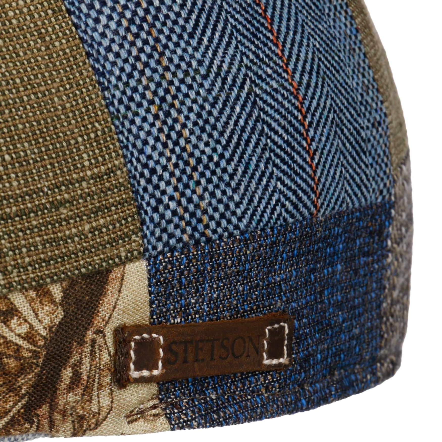 Stetson Texas Patchwork Barista Schiebermütze Flatcap Ivy Cap Kappe Mütze Neu – Bild 4