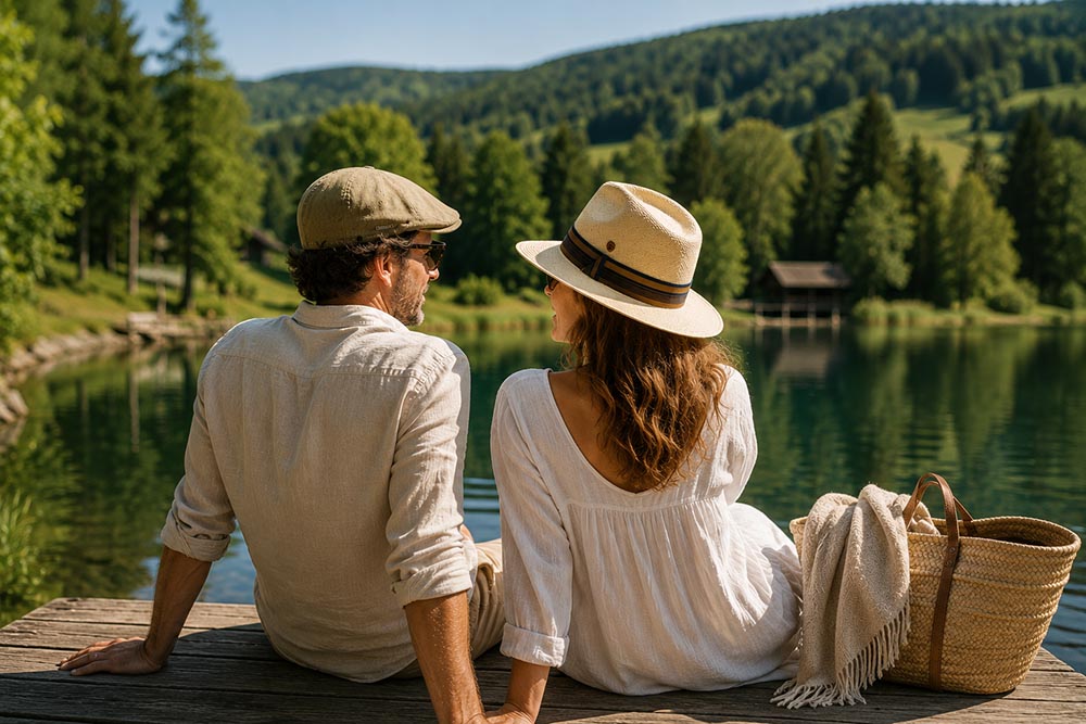 Sommerhut im Urlaub Stilvoll durch den Sommer